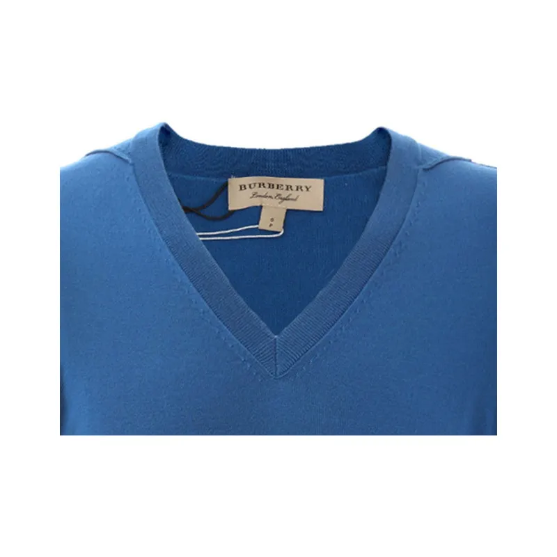 Burberry Sweaters Men Blue-2