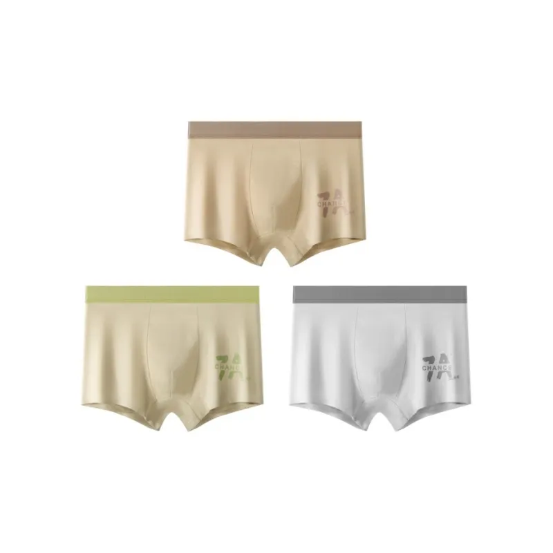 Qiao Ni Tong Underpants Men's 3 Pack-2
