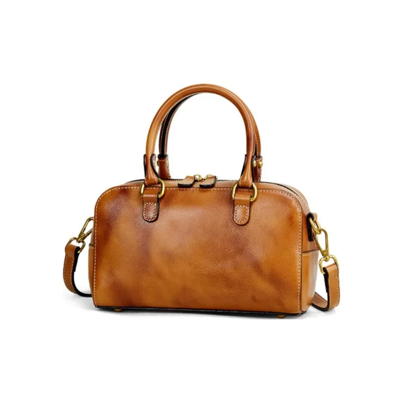 Espin Vegetable Tanned Cow Leather Crossbody Bag, Handbag Medium Size Women's Multicolor-0
