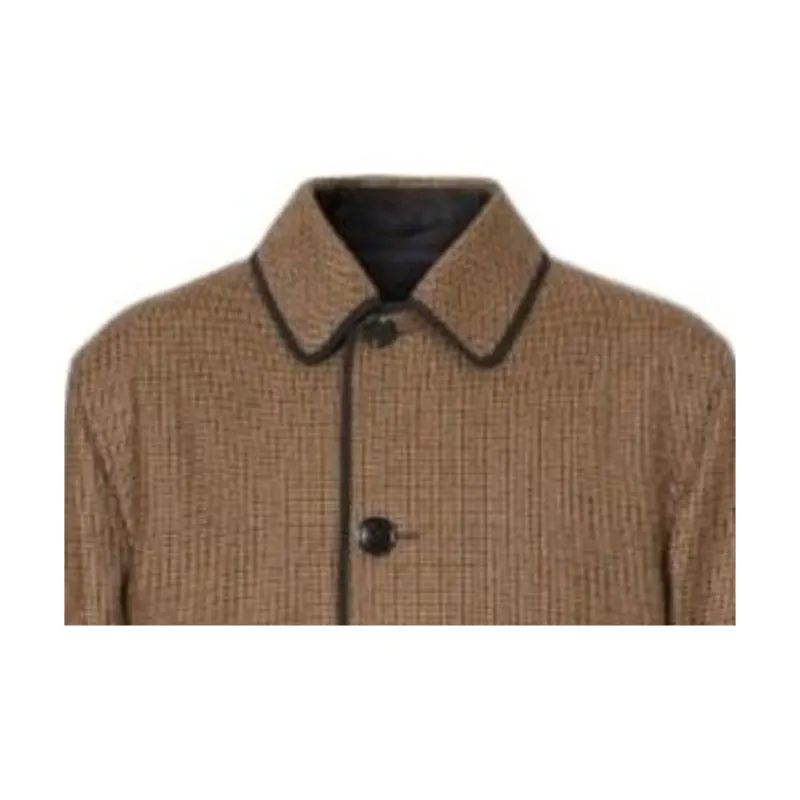 Burberry Coats Men Brown-1