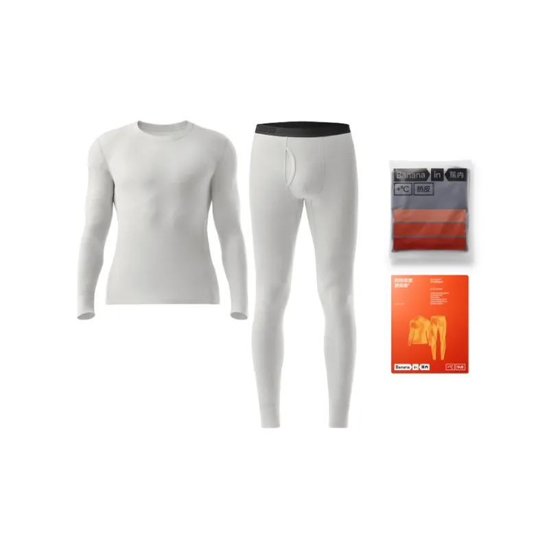 Bananain Red Plan Series Thermal Set Unisex-79