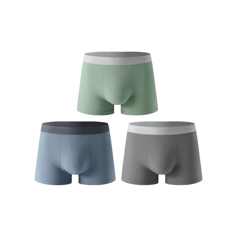 Qiao Ni Tong Underpants Men's 3 Pack-9