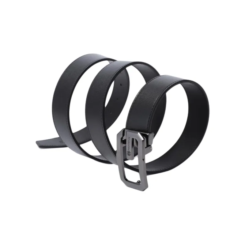 FION Mountain And Sea Journey Series Top Grain Cow Leather Belts Men's 3.4-2