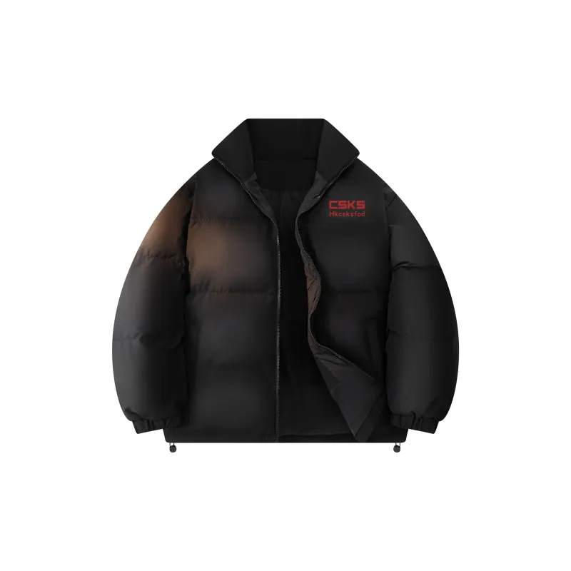 CSKS Down Jacket Unisex Pure Black-1