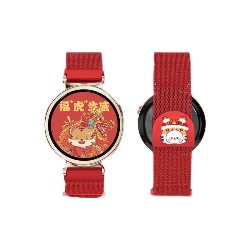 CHENSONG Watch Band Huawei Compatibility 46mm Fabric Material-3