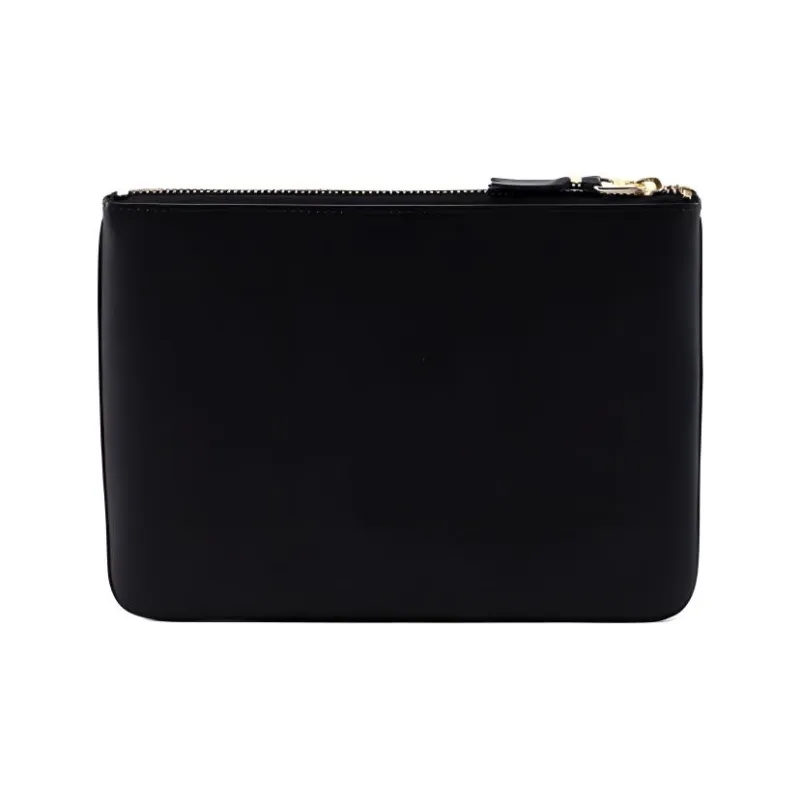 CDG Leather Wallet Regular Unisex Black-2