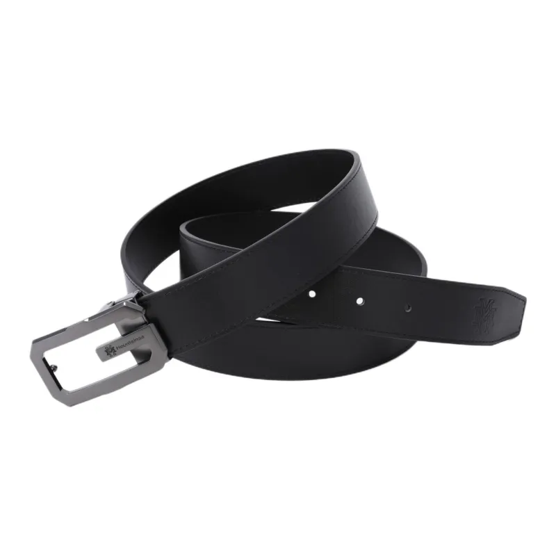 FION Mountain And Sea Journey Series Top Grain Cow Leather Belts Men's 3.4-3