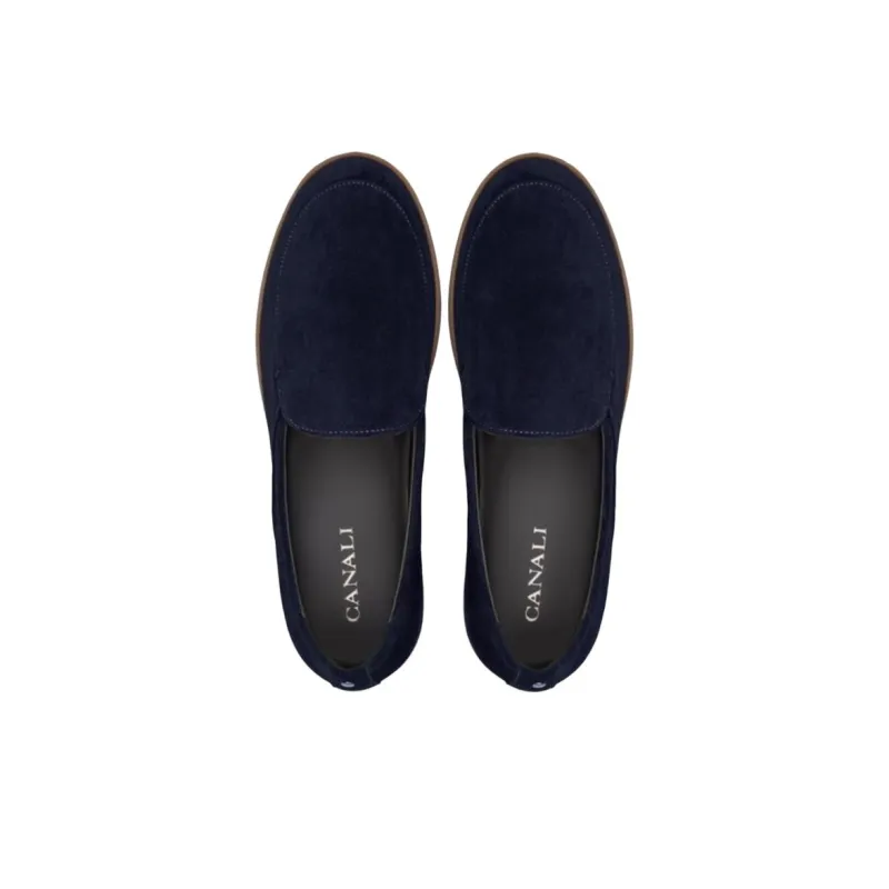 Canali Loafers Men Blue-3