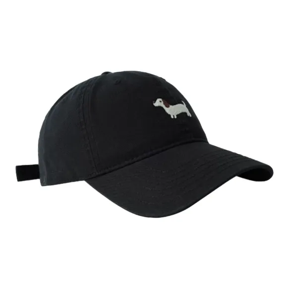 FREE RABBITⅡ Korean Style Fashion Versatile Soft Top Baseball Caps Unisex-3