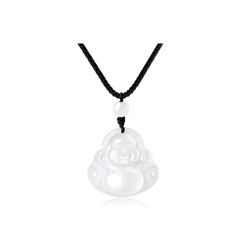 Emerald Dynasty Chalcedony Necklaces Unisex-0