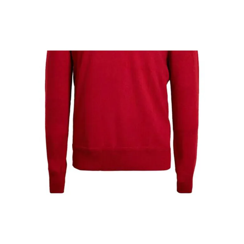 Burberry Sweaters Men Red-4