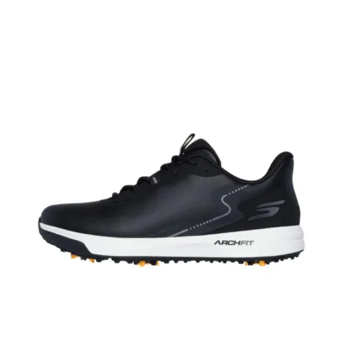 Skechers Go Golf Anti-Slip Wear-Resistant Low-Top Casual Shoes Men
s Black