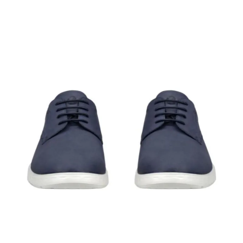 Ecco S Lite Hybrid Slip Resistant, Abrasion Resistant, Lightweight Low Top Casual Shoes Men's Marine Blue-4