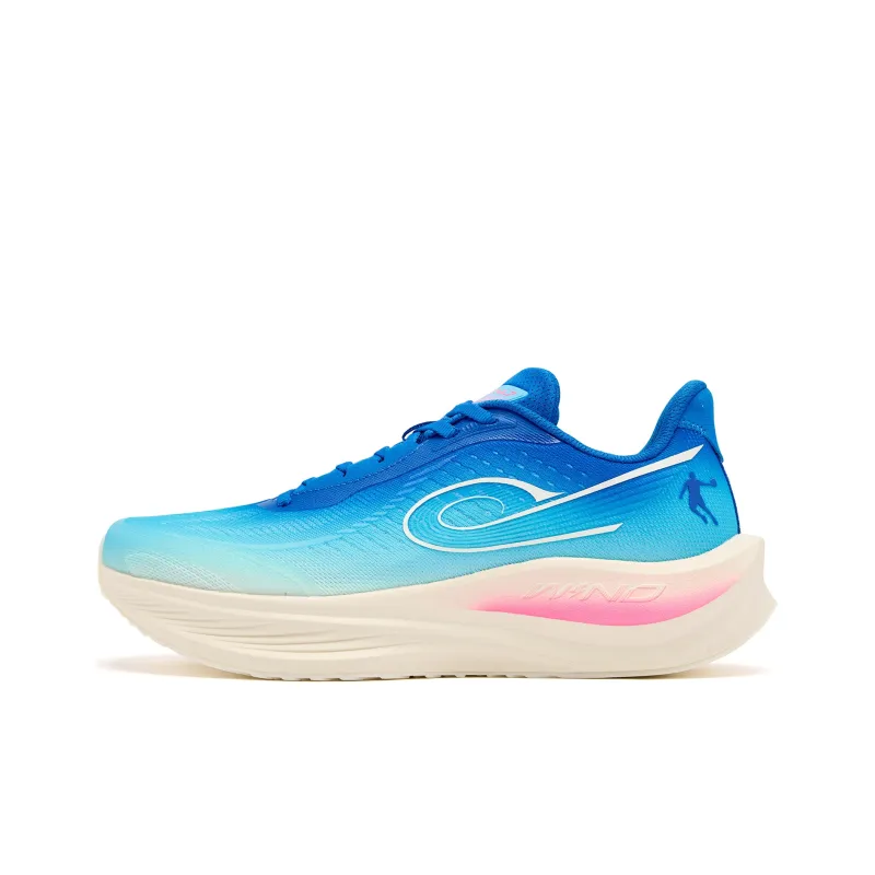 QIAODAN Strong Wind 3TR Running Shoes Men Low Top Blue-0
