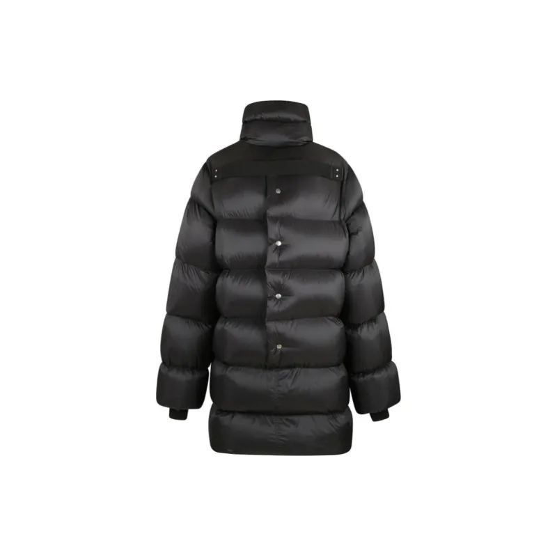 RICK OWENS Turtle Coat Black-1