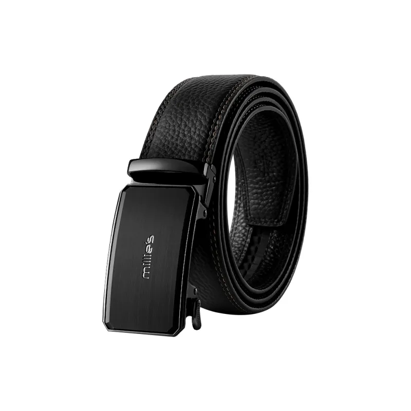 MILLIE'S Cow Leather Belts Men's 3.5cm-0
