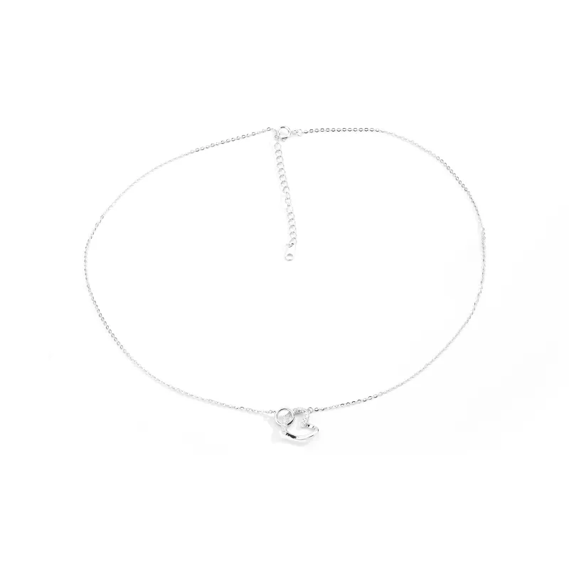 CLARKIA FLOWER 925 Sterling Silver Necklaces Women's-5