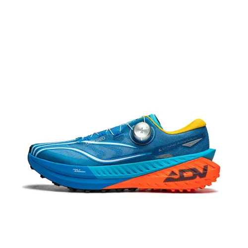 LiNing Lulu PRO Anti Slip Wear Resistant Low Top Trail Running Running Shoes Men's Blue Orange