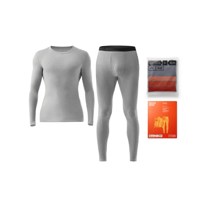Bananain Red Plan Series Thermal Set Unisex-47
