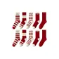 [10 Pack]2 Pack Checkered & Twill+2 Red & White & 2 Pack Checkered+2 Twill & 2 Red