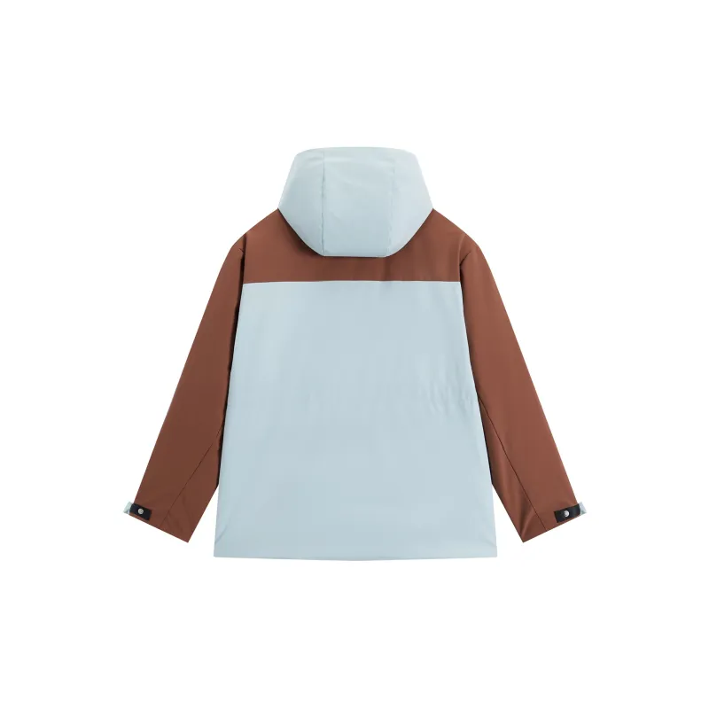 Kappa Puffer Jacket Women's Silver Coin Blue-1