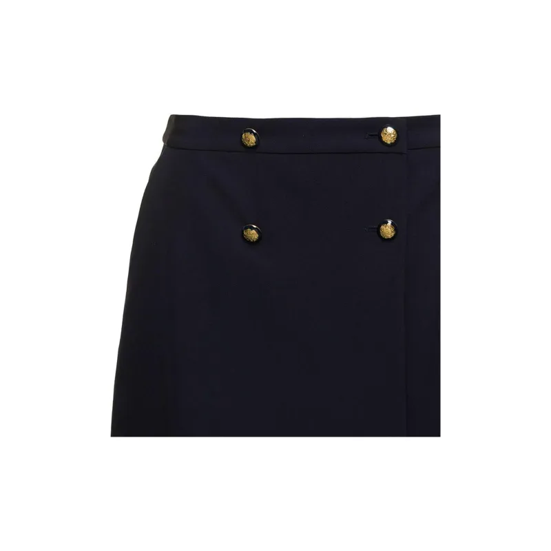 Alexander McQueen Buttoned Mini Skirt-2