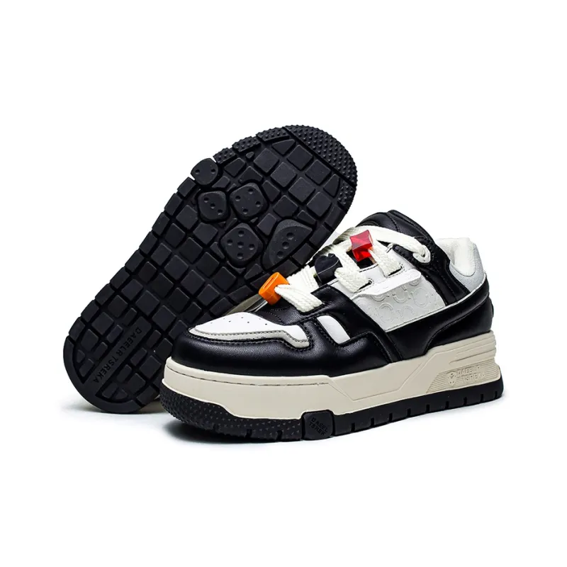 APRHE Anti Slip And Wear Resistant Height Increasing Low Top Skateboard Shoes Unisex-10