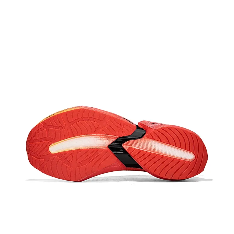 TAYAO Cushioned Slip-Resistant Breathable Low-Top Casual Running Shoes Unisex Fire Red-4