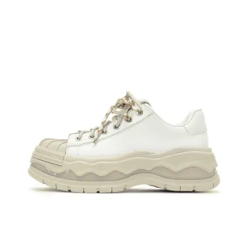 VITTORIO VENTURA Eggshell Sole Skateboard Shoes Women's Ecru