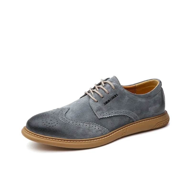 XIMO BULL Men's Casual Shoes Men Low Top Black-9