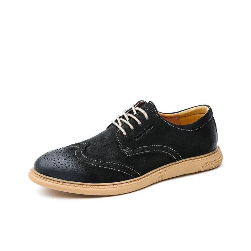 XIMO BULL Men's Casual Shoes Men Low Top Black-6