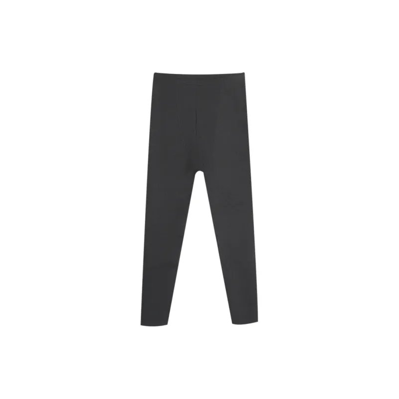 Red Bean Thickened And Fleece Lined Thermal Pants Men's-0