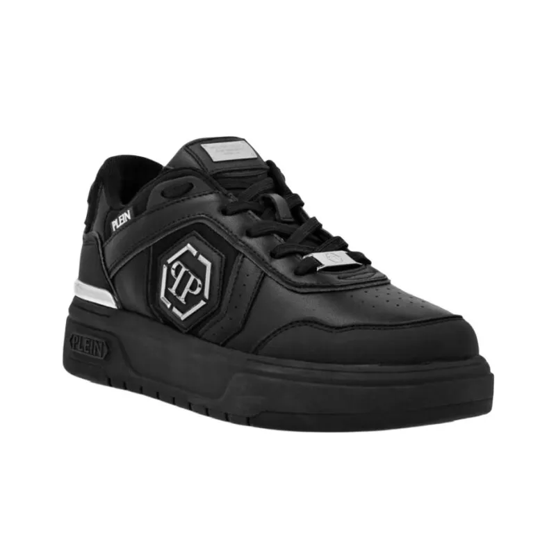 PHILIPP PLEIN Lo Top Low Top Skateboard Shoes Unisex Black-2