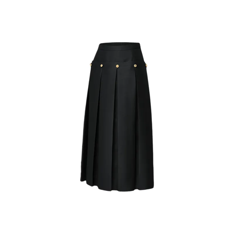 LOUIS VUITTON Box Pleat Skirt-2