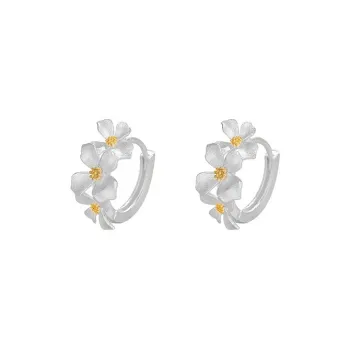 Silver Arashi 999 Fine Silver Earrings Women's