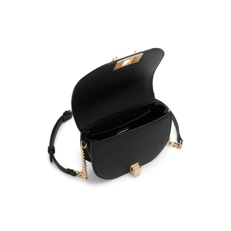 ALDO Artificial Leather Crossbody Bag Medium Size Women's Mixed Color/Black-5