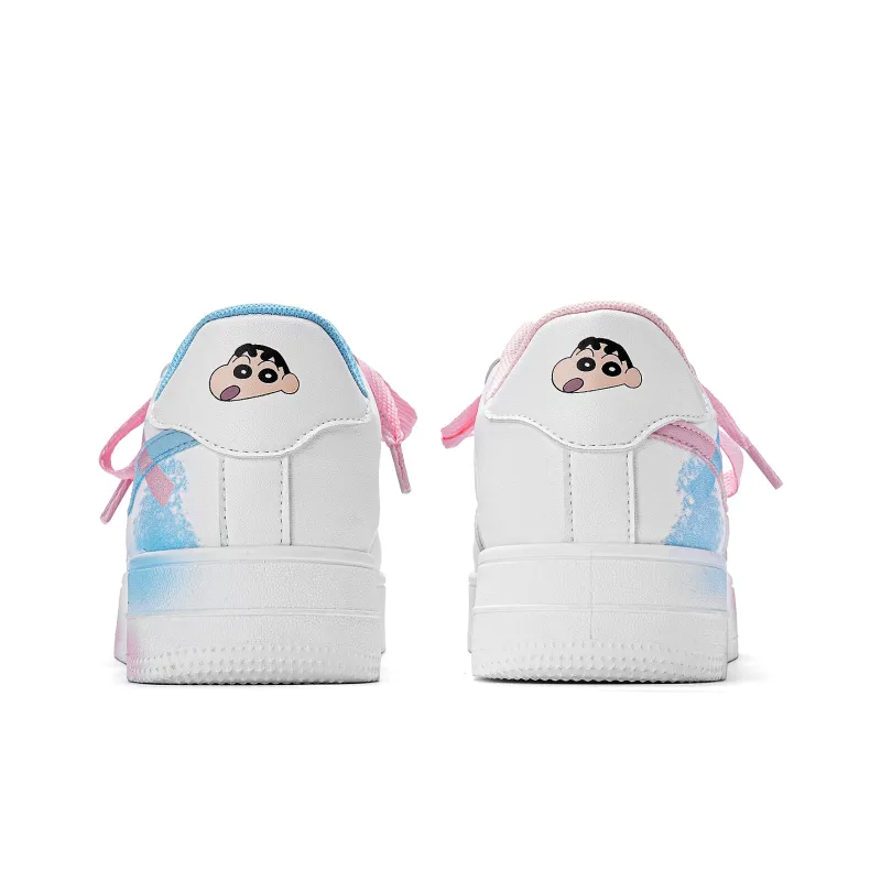 Crayon Shinchan Low Top Skateboard Shoes Unisex-5