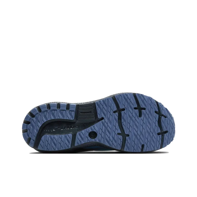 Brooks Wear-resistant And Waterproof Low-Top Casual Running Shoes Men's Blue-3