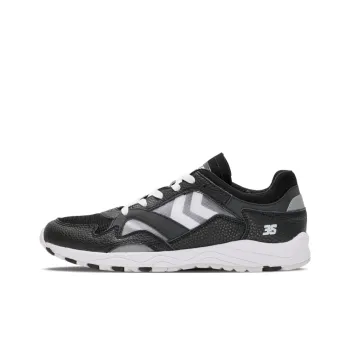 Hummel Anti Slip Wear Resistant Low Top Casual Running Shoes Unisex Black