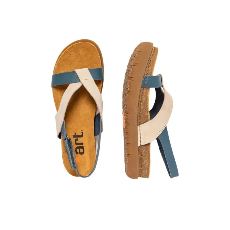 Art RHODES Strap Sandals Women's Blue-2