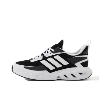Adidas ALL DAY POWER Anti Slip Wear Resistant Low Top Casual Running Shoes Unisex Black White