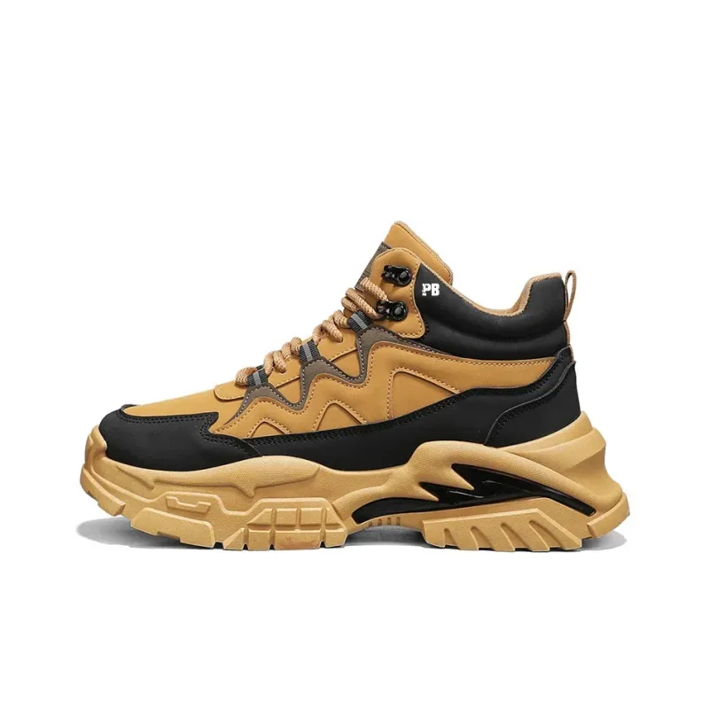 POLAR BEAR Slip-Resistant Waterproof And Breathable High-Top Casual Shoes Unisex-0