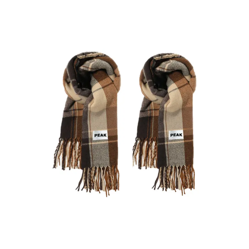 PEAK Knit Scarves Unisex-10