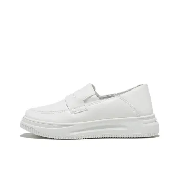 Little Red Man Low Top Casual Shoes Women's White