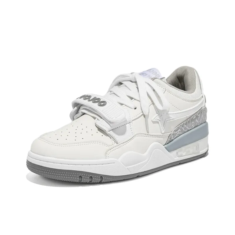 CVOJOO Stars Collection Low Top Skateboard Shoes Unisex Peach Cheese-8