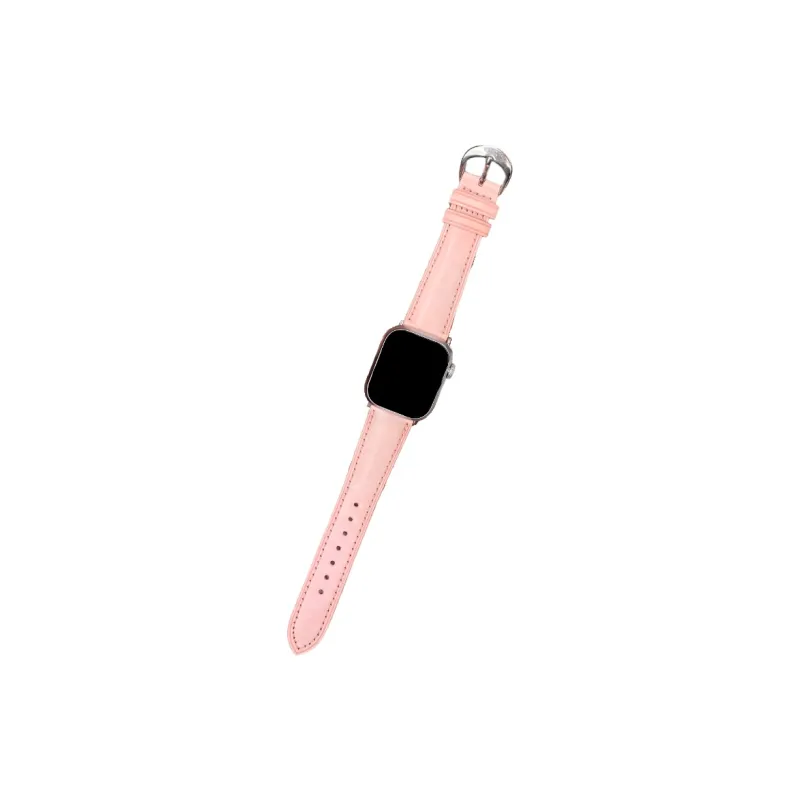 Warbler Dew Compatible With Apple Watch Apple Watch Band S9/S8/SE/7/6/5/4/3 Misty Wax Leather Strap-9