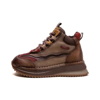 MATA Height Increasing Warmth High Top Chunky Sneakers Women's