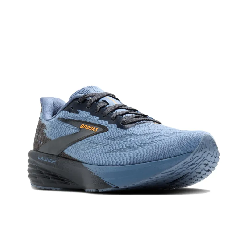 Brooks Durable Breathable Low-Top Casual Running Shoes Men's Blue-1