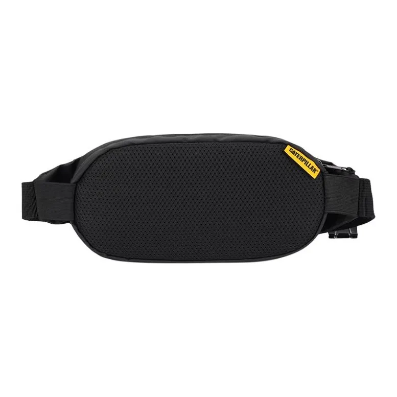 CAT Polyester Fanny Pack Small Size Unisex Yellow/Black-3