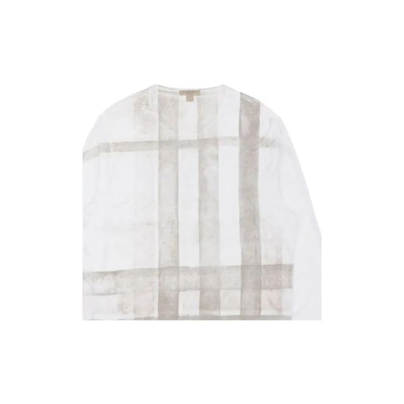 Burberry T-Shirts Men White-1